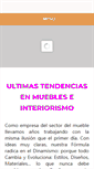 Mobile Screenshot of mueblesnaluna.com